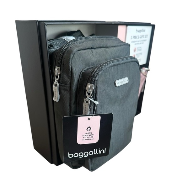 Baggallini 2-PC Set Zip Crossbody & Card Case - Picture 1 of 6